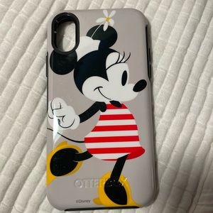 Disney Minnie Stripes OtterBox Symmetry Series iPhone X/Xs Case